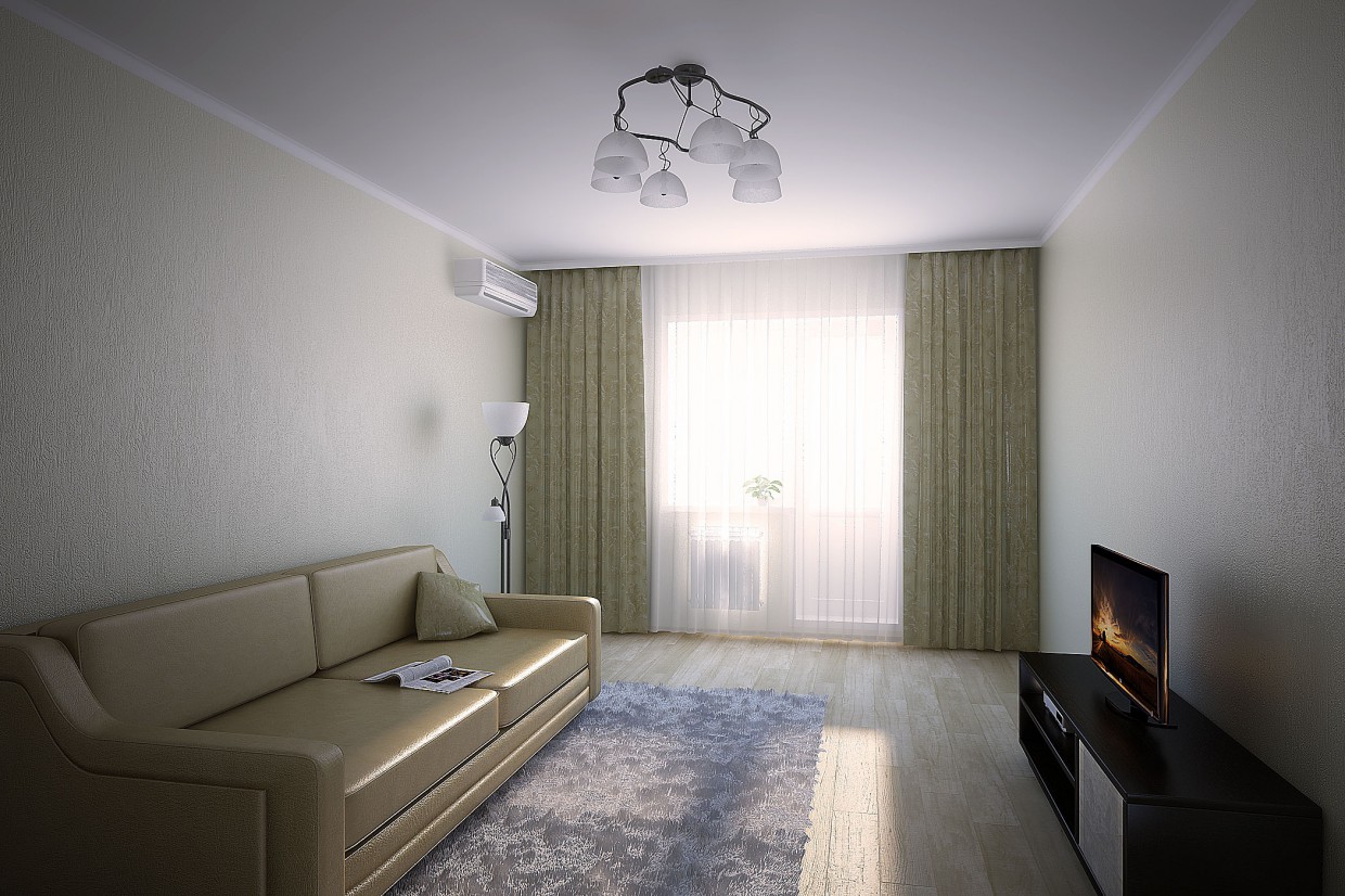зал зал в 3d max vray изображение