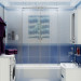 imagen de cuarto de baño en 3d max vray 3.0