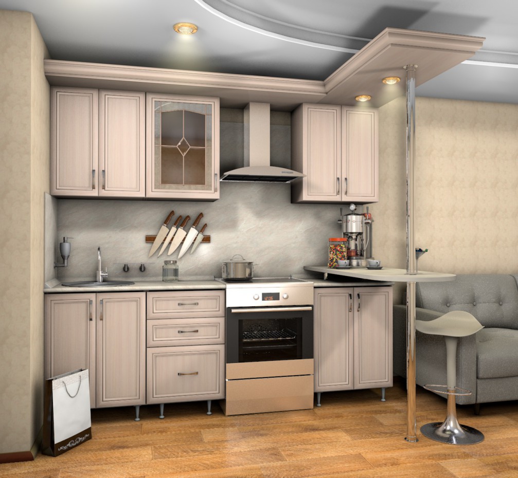 Kitchen in Cinema 4d Other image