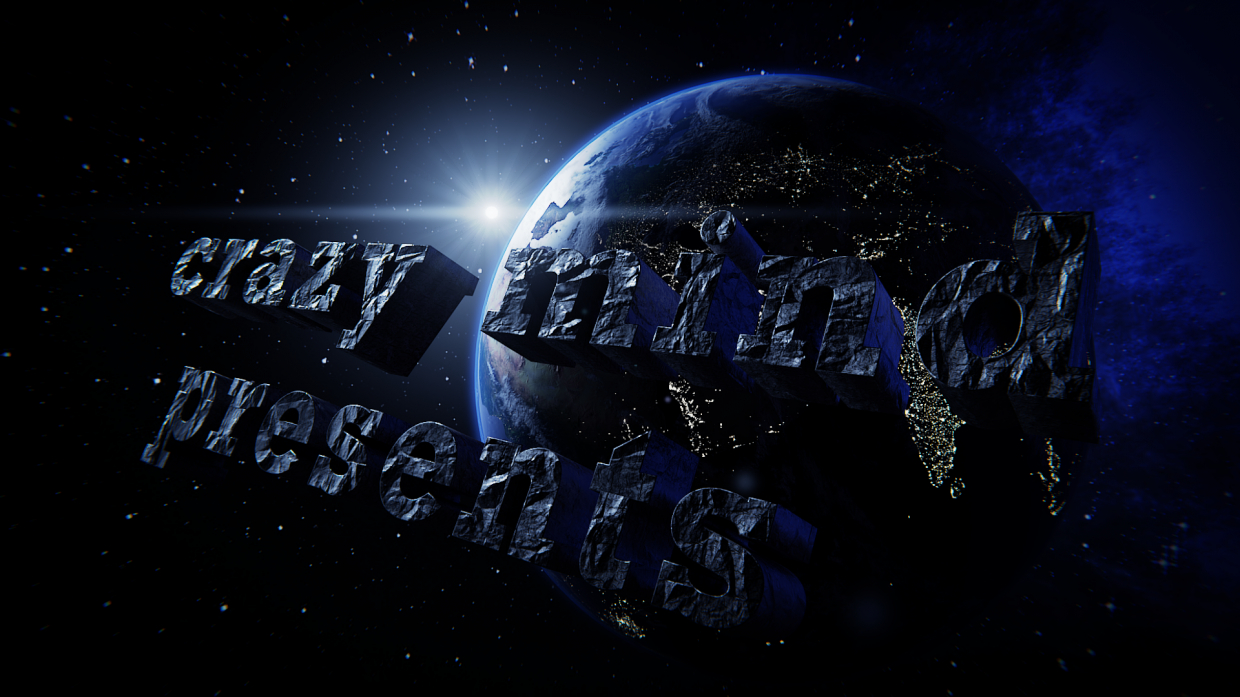 imagen de espacio en Blender cycles render