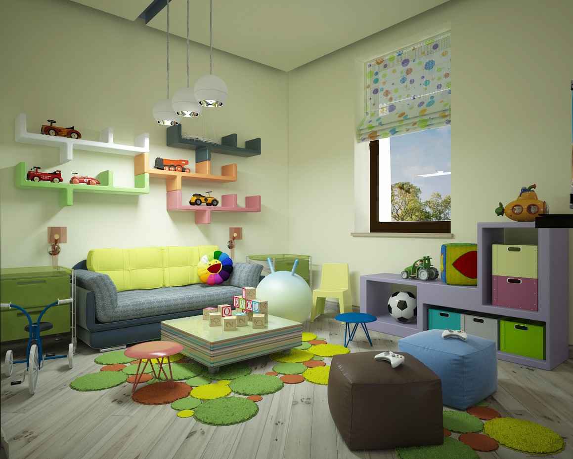 дитяча дитяча в 3d max vray зображення