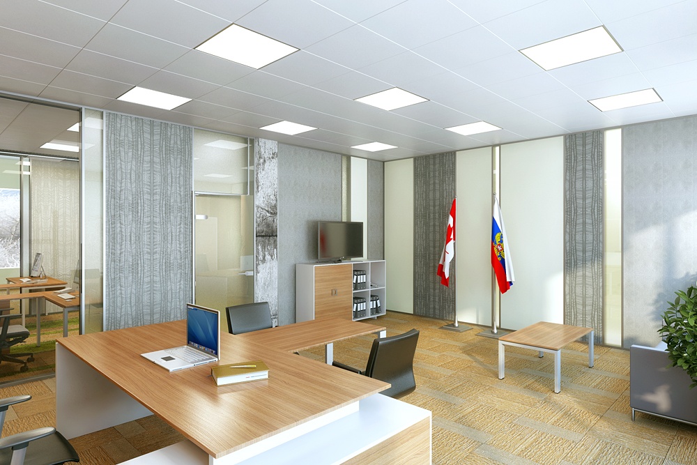 Office of the company "KINROSS" (part 2) in 3d max corona render image