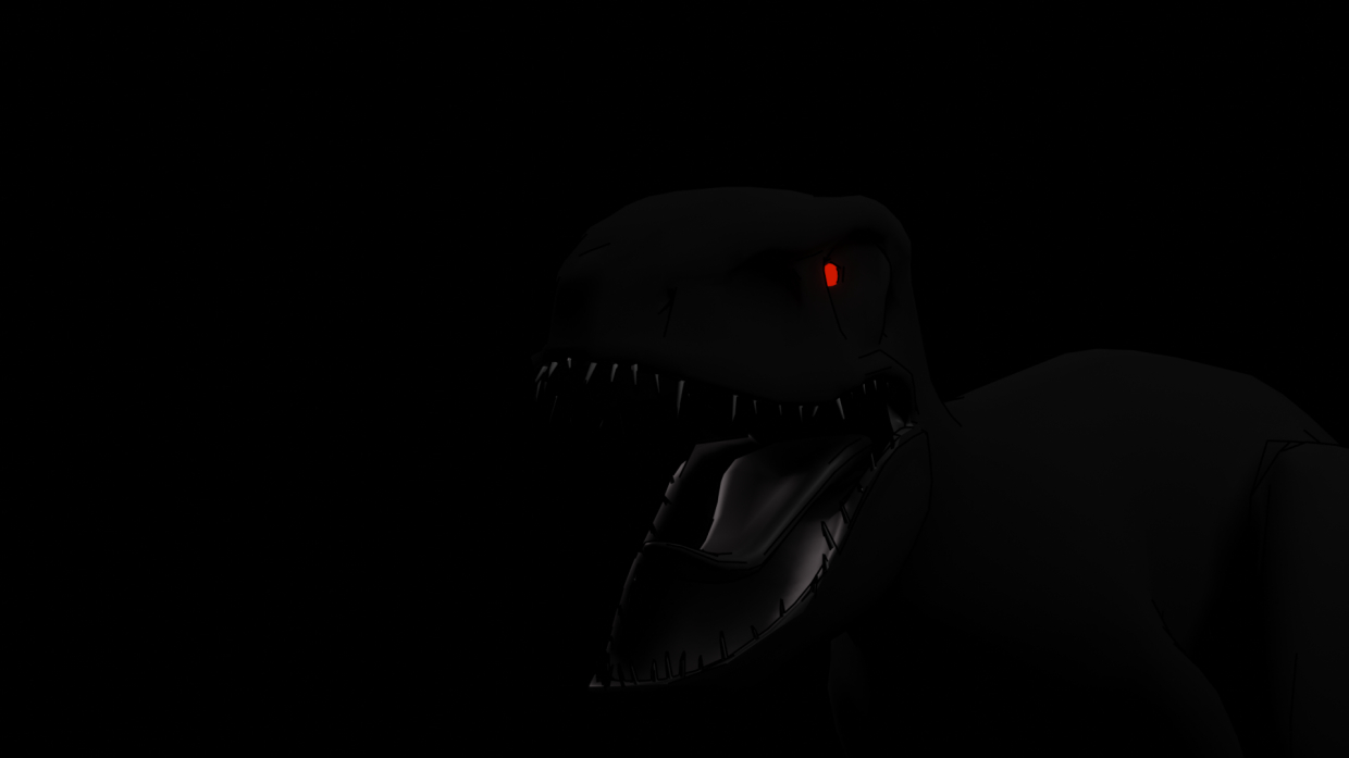 Raptor in Blender blender render image