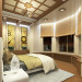 Bedroom Interior in 3d max vray image