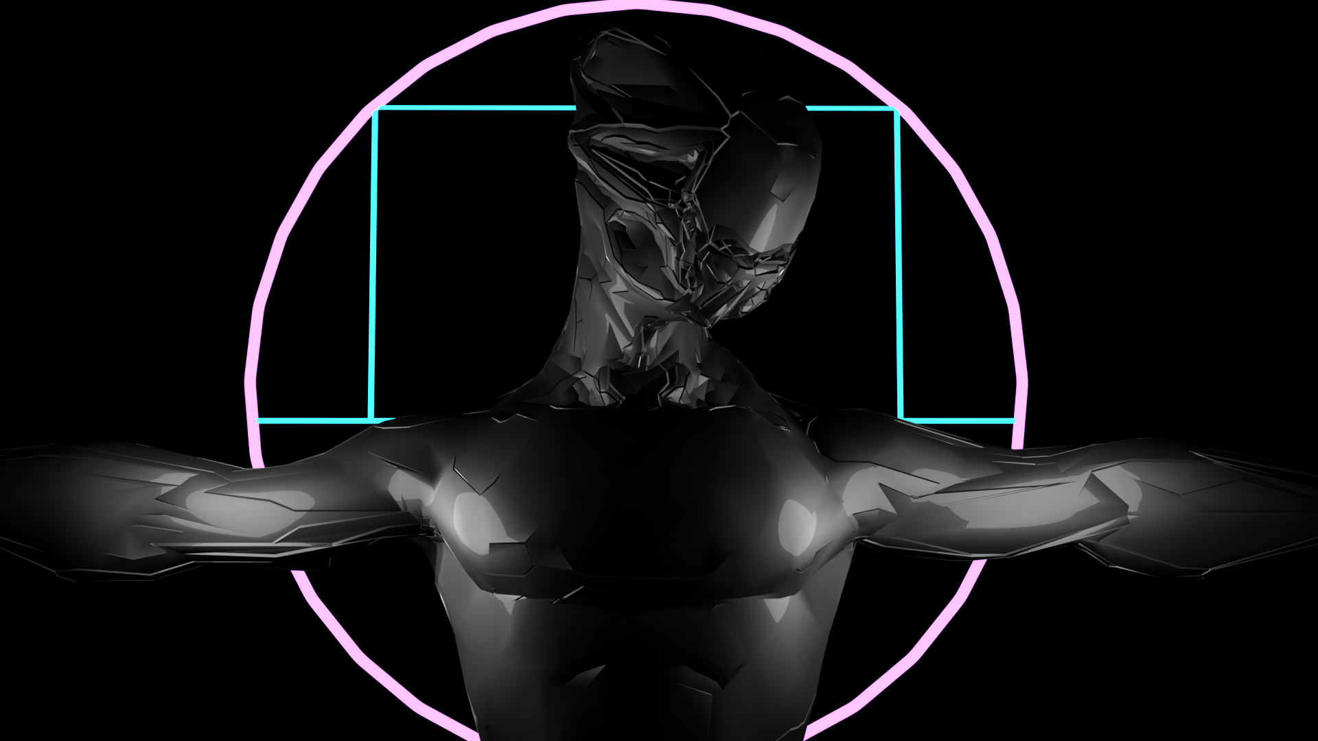 Alien in Blender blender render image