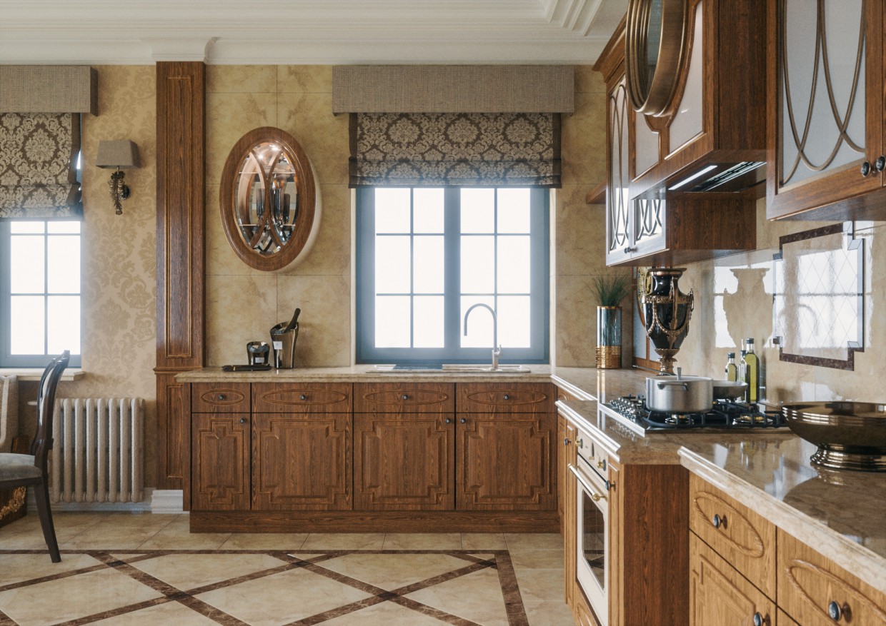 Classic kitchen Classic kitchen in 3d max Other image