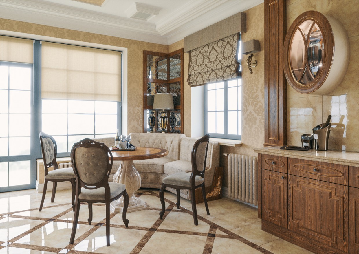 Classic kitchen Classic kitchen in 3d max Other image