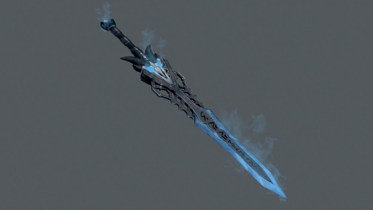 3d visualization Sword of Death | 3dlancer.net