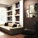 Apartment im Stil des Minimalismus in 3d max vray Bild