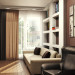 Apartment in the style of minimalism in 3d max vray image