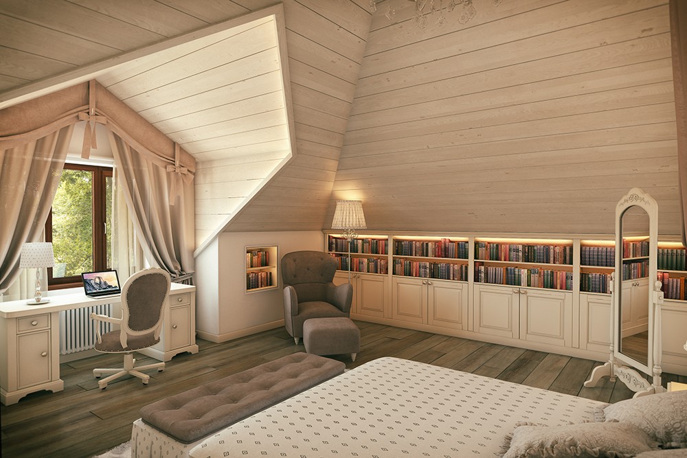 Chambre des filles aînées dans 3d max corona render image