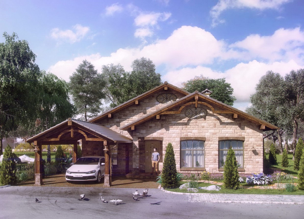 Casa imagen de Casa en 3d max vray