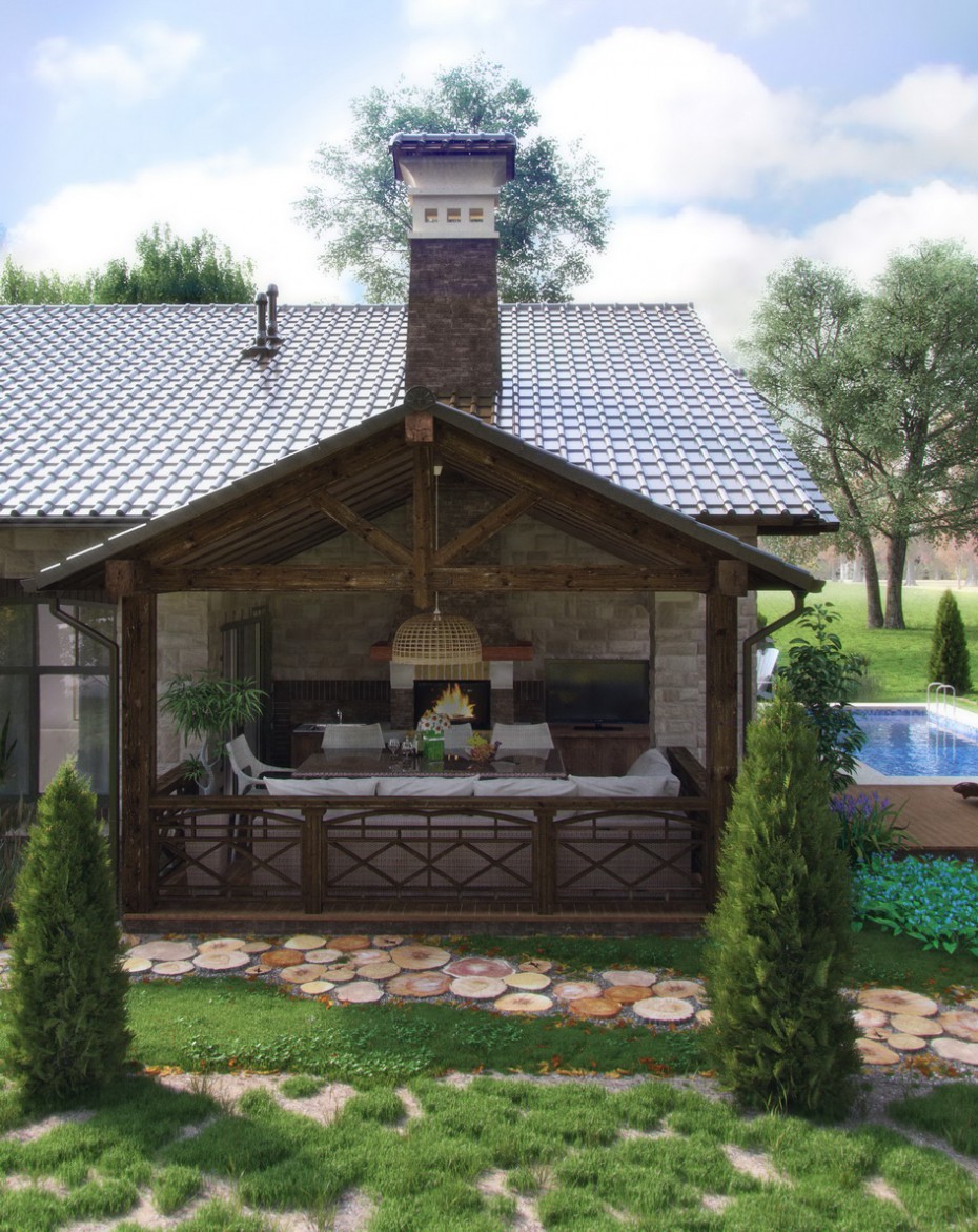 Casa imagen de Casa en 3d max vray