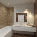 Ванная комната в 3d max corona render изображение