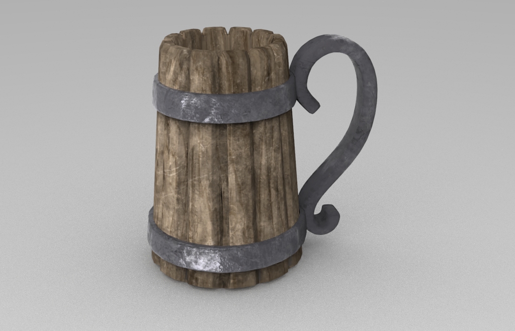 Old mug in Blender Other image