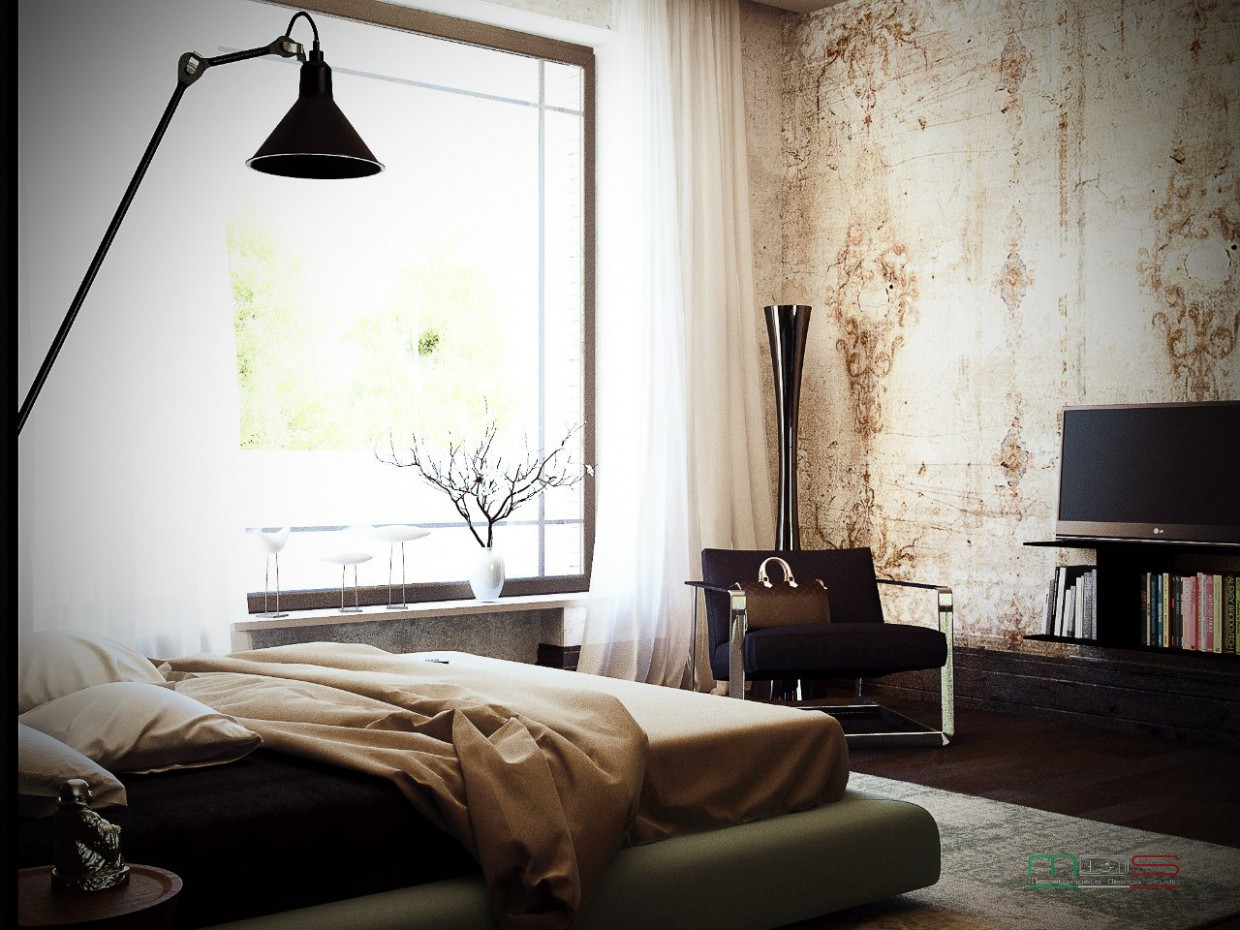 Dormitorio de invitados imagen de Dormitorio de invitados en 3d max vray