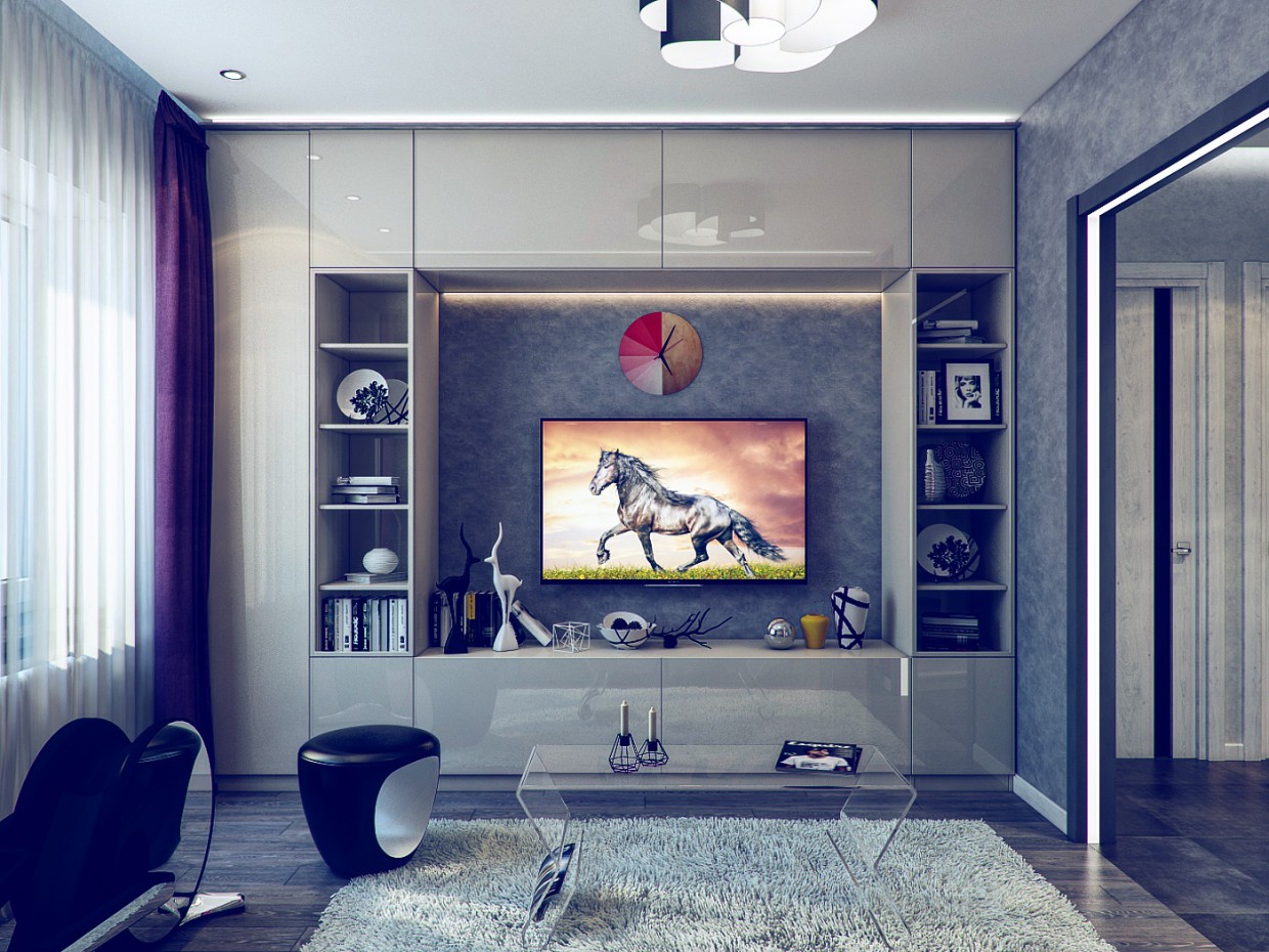 Квартира Квартира в 3d max vray зображення