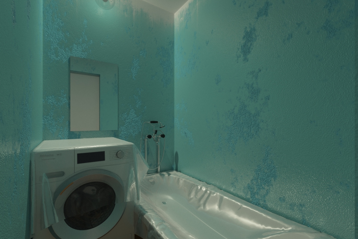 Reparação de casa de banho em 3d max vray 3.0 imagem
