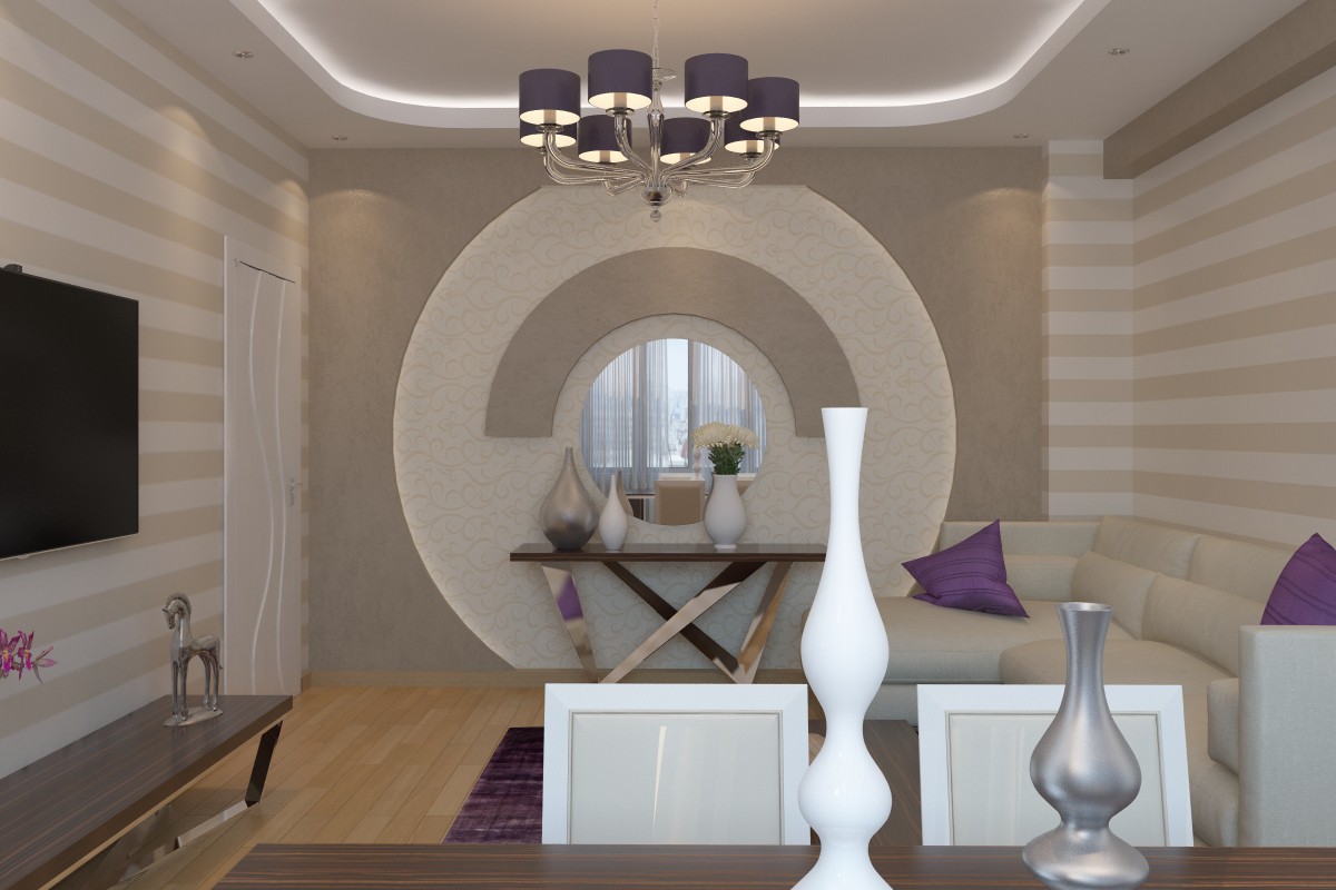гостинно гостинно в 3d max vray зображення