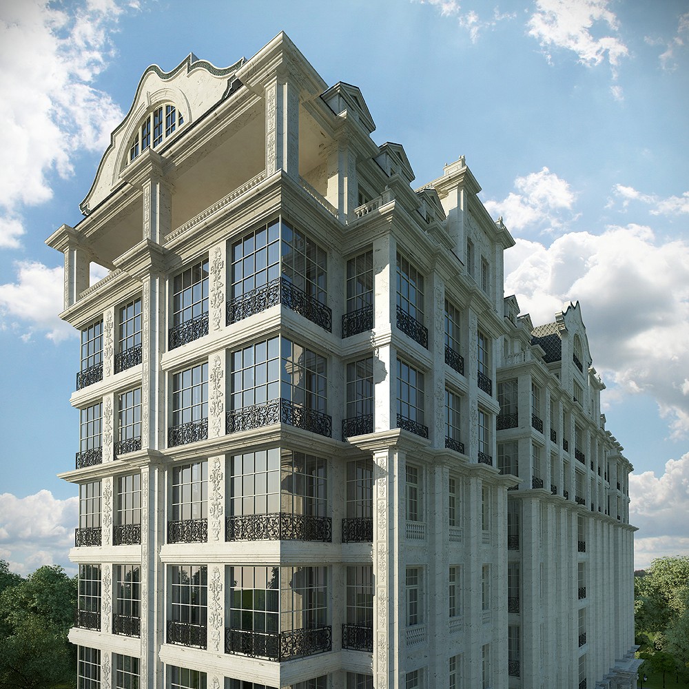 maison appartement maison appartement dans 3d max corona render image