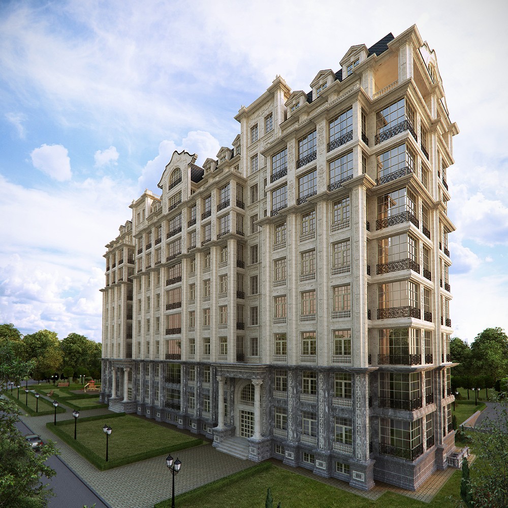 maison appartement maison appartement dans 3d max corona render image