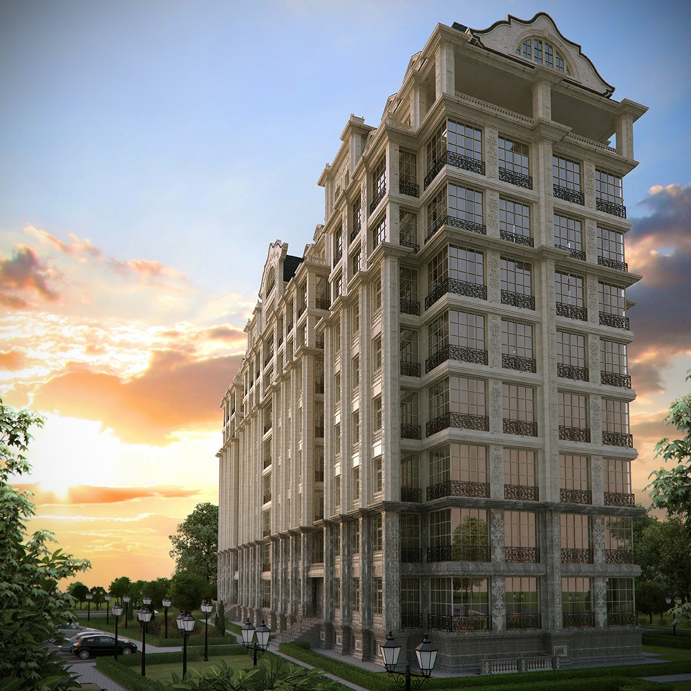 maison appartement maison appartement dans 3d max corona render image