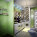 WC em 3d max vray imagem