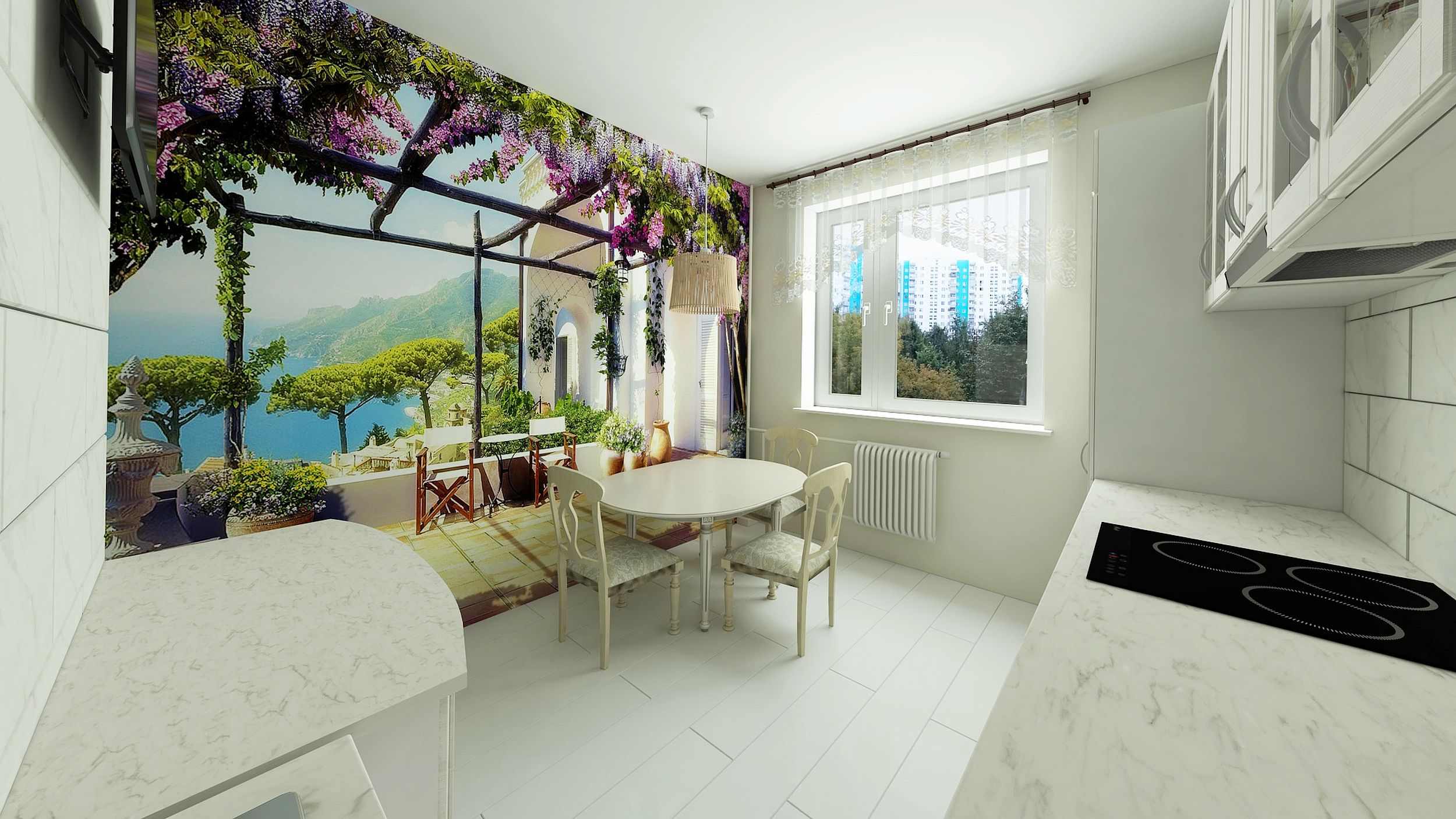 Kitchen in a standard apartment Kitchen in a standard apartment in 3d max vray 3.0 image