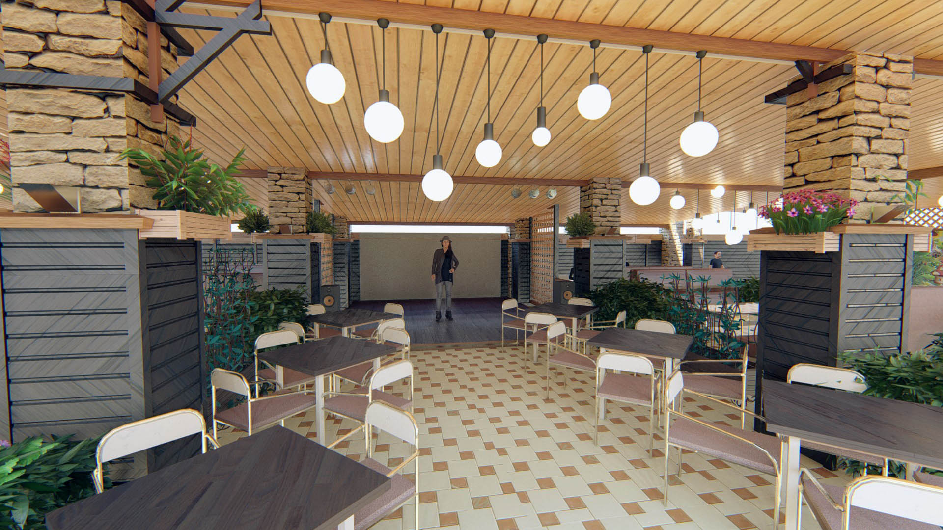 Cafe Babylon in ArchiCAD Other image