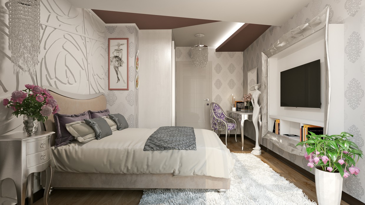 Dormitorio imagen de Dormitorio en 3d max vray