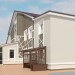 Finishing facades cottage in 3d max vray image