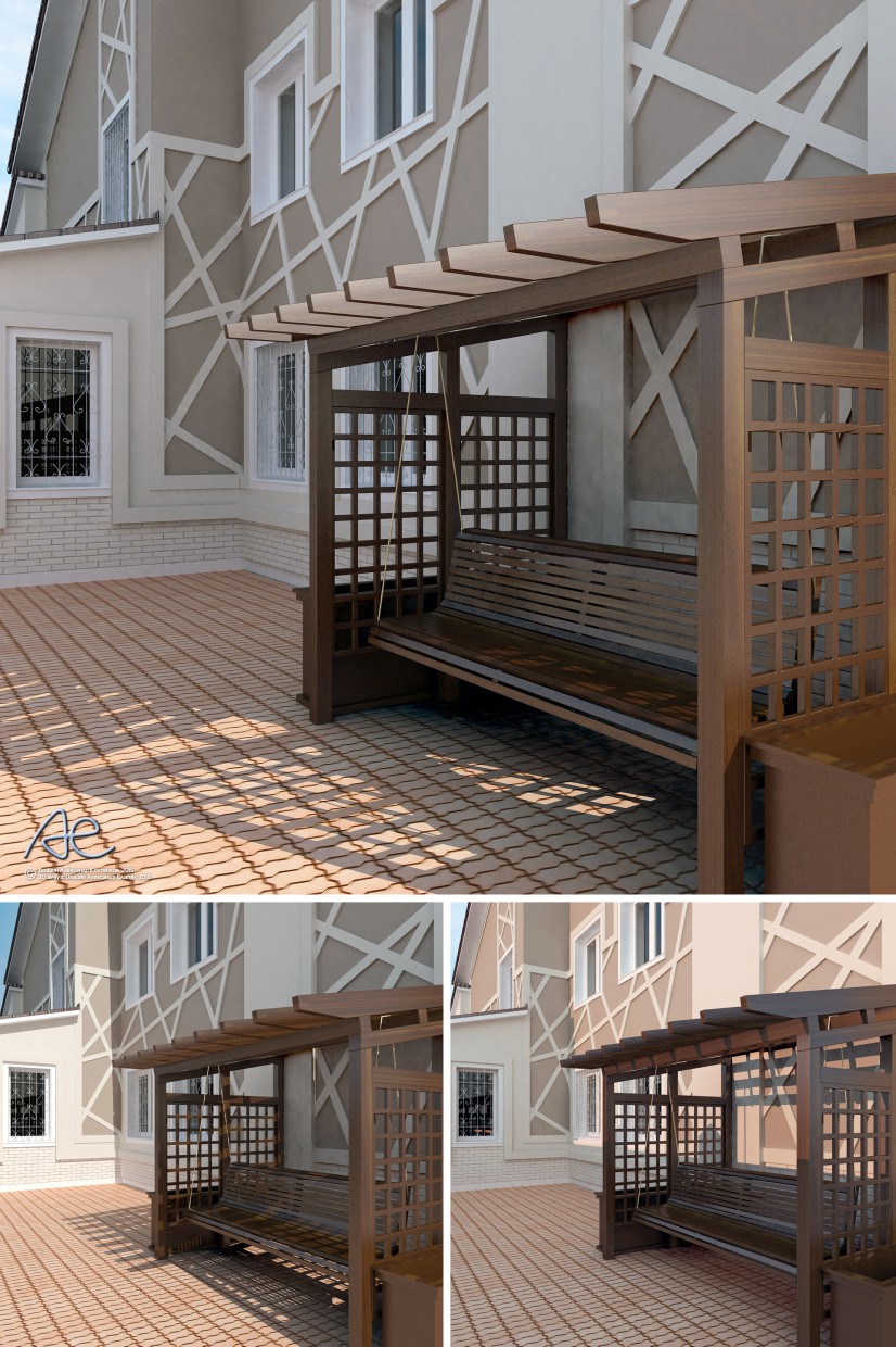 Casa rural fachadas de acabado imagen de Casa rural fachadas de acabado en 3d max vray