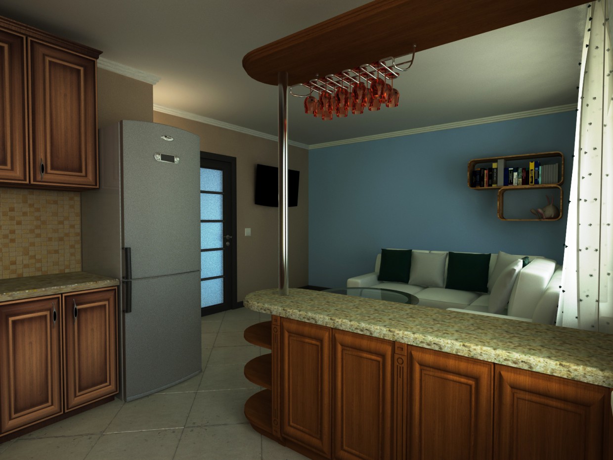 Cocina imagen de Cocina en 3d max vray