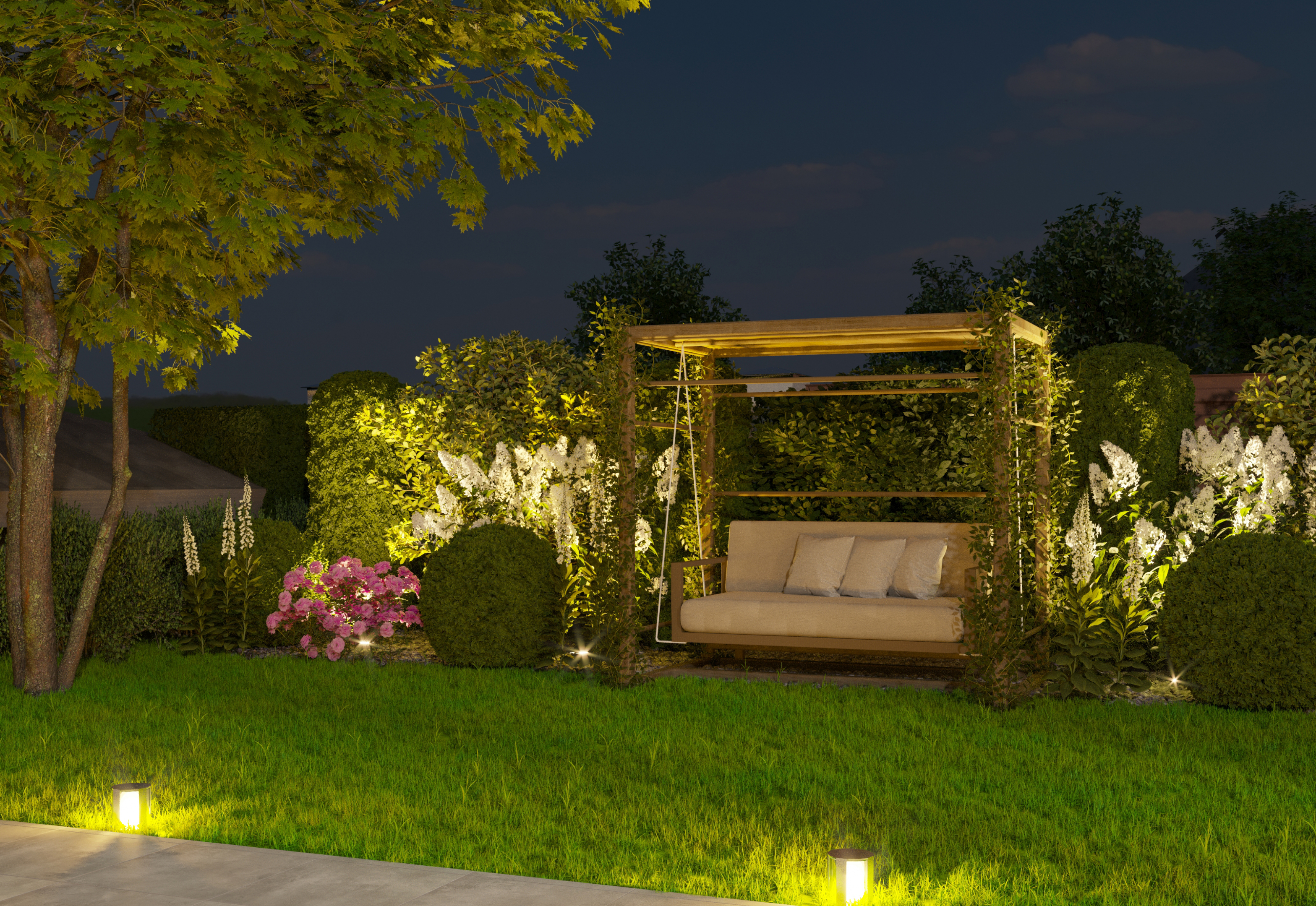 clearing clearing in 3d max corona render image