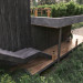 Maison dans une forêt dans 3d max corona render image