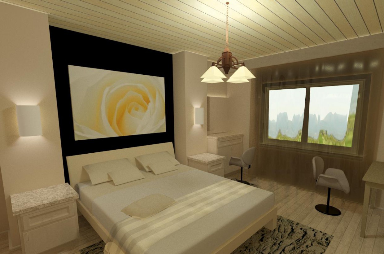 Chambre lumineuse dans Autre chose vray image