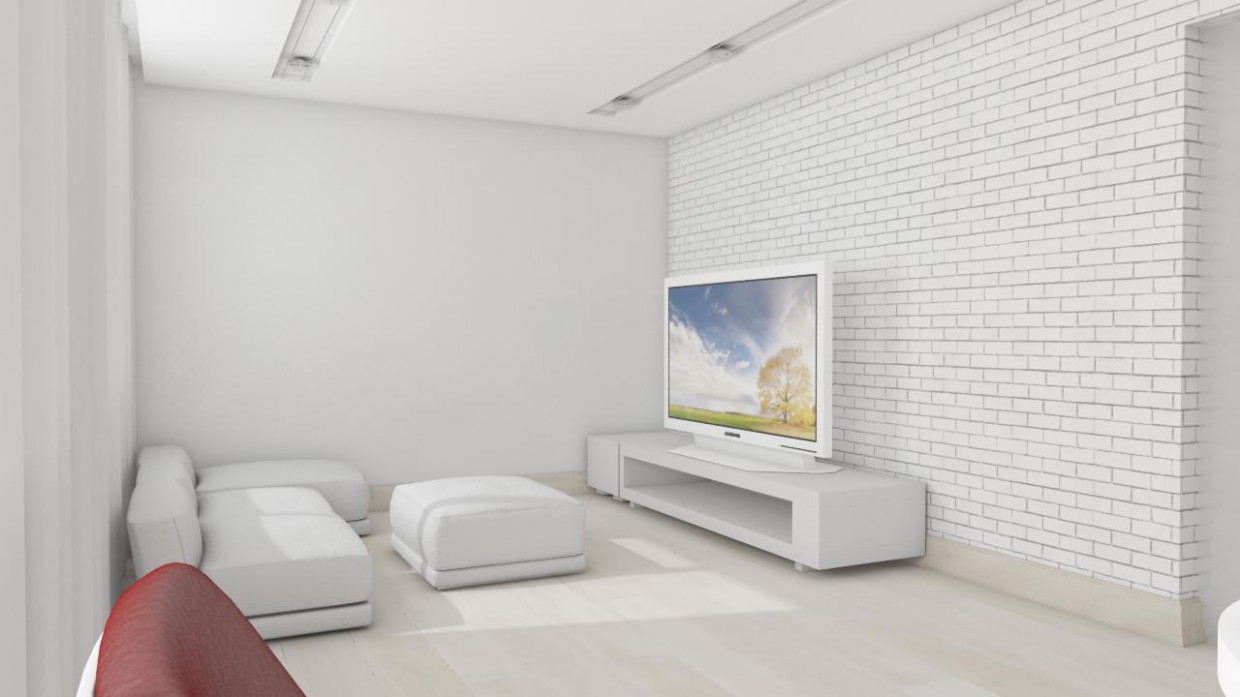 imagen de Sala de en 3d max vray