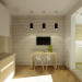 loft in a small apartment in 3d max vray image