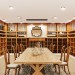 Salle de chambre/vin de vin, cave dans 3d max corona render image