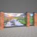 3D gate 3D gate in 3d max vray 2.5 image