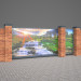 3D gate 3D gate in 3d max vray 2.5 image