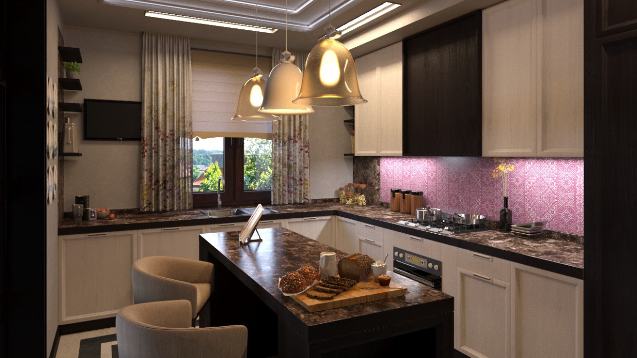 Kitchen Kitchen in 3d max corona render image