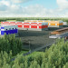 Warehouse complex/warehouse complex in 3d max corona render image