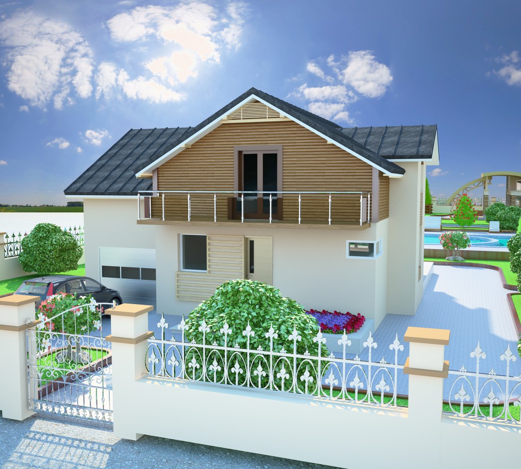 Domik Domik в 3d max vray зображення