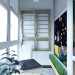Wohnung loft in 3d max corona render Bild