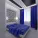 Schlafzimmer in 3d max vray Bild