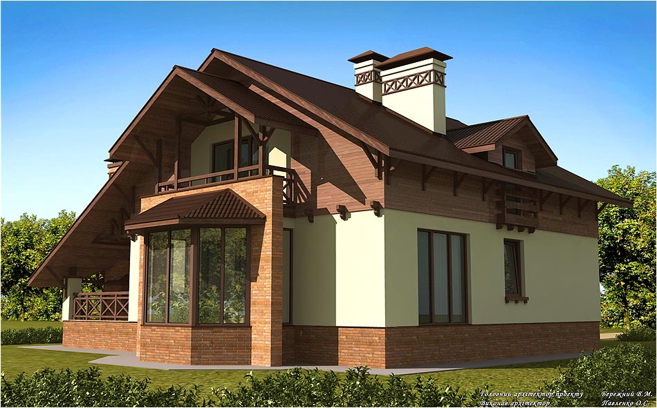 Projet de maison à Tchernigov dans 3d max vray 1.5 image