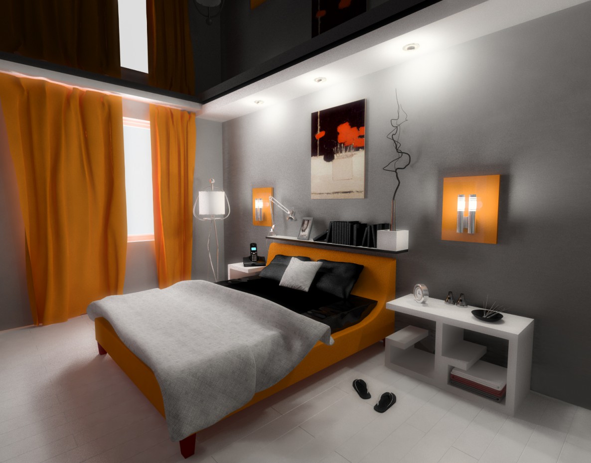 Dormitorio 2 imagen de Dormitorio 2 en 3d max vray