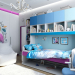 Design of children's interior in the style of "Frozen" in Chernigov in 3d max vray 1.5 image