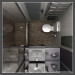 Casa de banho. em 3d max vray 2.5 imagem
